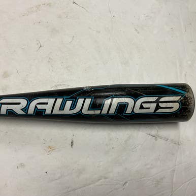Used Rawlings Mach 2 Us8m11 Usa 2 5 8 Baseball Bat Black And Carolina Blue 29" 11855-s000187271