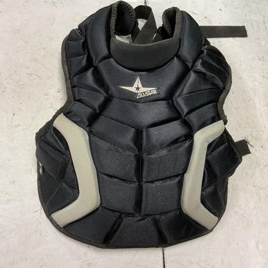 Used All Star Cp912ps Catchers Chest Protector Black Intermed 11855-s000194933