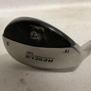Used Taylormade Rescue Mid Mens Hybrid Club Lh 3 Hybrid 11855-s000204400