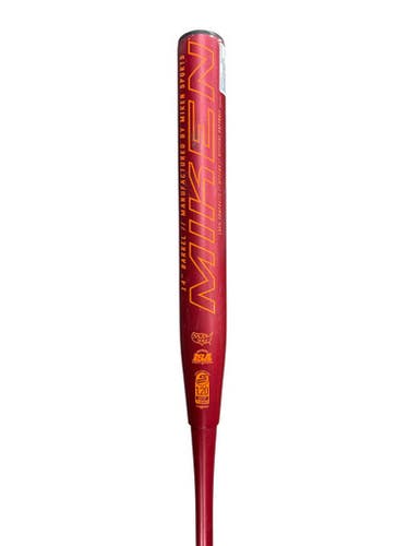 Used Miken 2025 Freak Primo Max Load 240 34 25 -9 Slowpitch Bat - Maroon And Orange 11835-s000204512