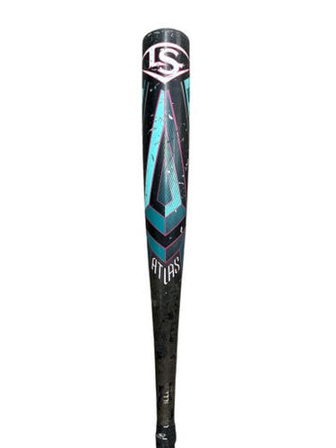Used 2025 Louisville Slugger Atlas 32 29 -3 Bbcor Bat - Black Teal Pink 11835-s000204557