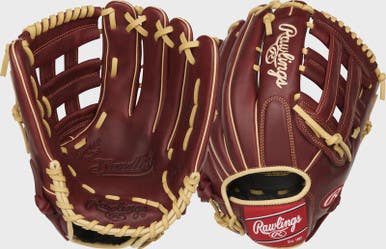 New Rawlings Sandlot Baseball Glove Rh Throw 12 3 4" 11855-raws1275hsrh