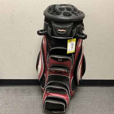 Used Bag Boy Swivel System Mens Cart Bag Black And Red 11855-s000183486