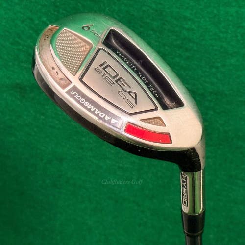 Adams Golf Idea a12 OS 6 Hybrid Grafalloy ProLaunch Blue 60R Graphite Regular