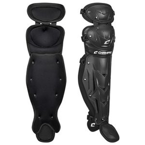 New Optimus Mvp Catcher's Leg Guards Black 14.5" 11855-chpcg104b