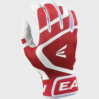 New Mav Gt Batting Gloves Wht Red Yth Sm 11855-easmavgtywrds