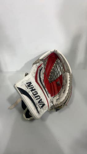 Used Vaughn Velocity V7 Tr Int Inter Goalie Catcher White Black Red 11615-s000232994