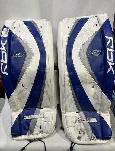 Used Reebok Rbk Int 30 Gp 30" Goalie Leg Pads 11615-s000239431
