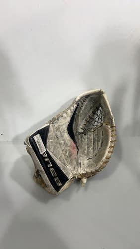 Used Bauer Reactor 7000 Sr Catch Senior Goalie Catcher White 11615-s000245547