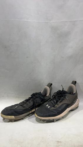 Used Under Armour Bh Mid Cut Ball Cleats Bb Sb Cleats Black Senior 12 11615-s000246611