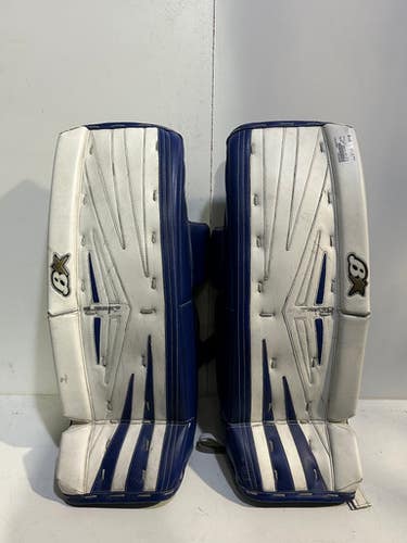 Used Brians Netzero Goalie Leg Pads Inter White 29 1 2" 11615-s000251610