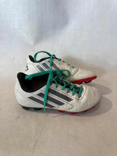 Used Adidas Soccer Cleats White Junior 03 11615-s000265799