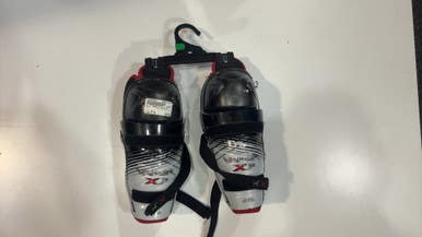 Used Bauer Vaopr X3.0 Sg 10 Youth Shin Guards Black 10" 11615-s000271585