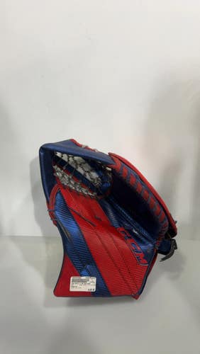 Used Ccm Efle 5 Sr Catcher Senior Goalie Catcher Navy Blue 11615-s000268060