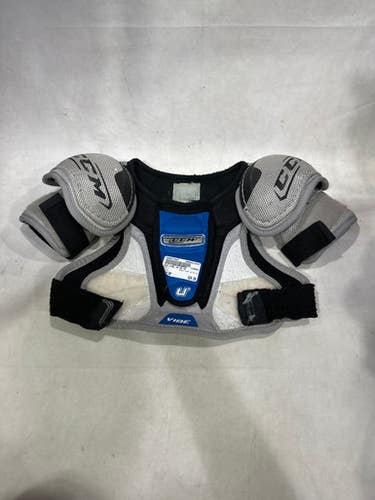 Used Ccm Vibe Jr Sm Sp Junior Shoulder Pads Sm 11615-s000273427