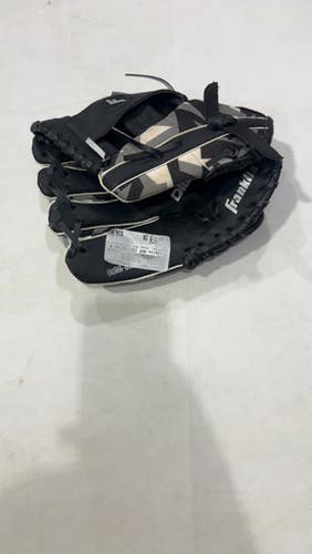 Used Franklin Rht Digitek Bg 9.5 Bb Sb Glove T-ball Black 9 1 2" 11615-s000273403