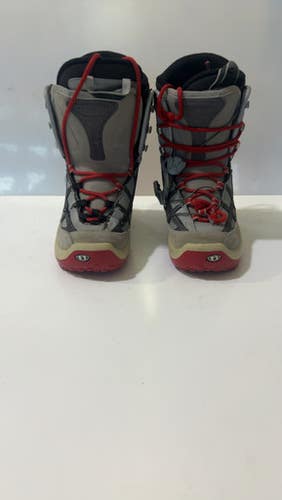 Used Northwave Sbb 6.5wmns Womens Snowboard Boots Grey Senior 6.5 11615-s000259961