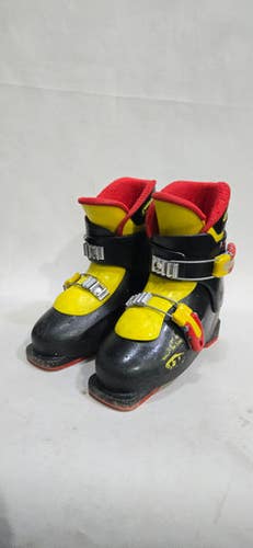 Used Head Carve X2 Boys Dh Ski Boot Black 225 Mp - J04.5 - W5.5 11615-s000261365