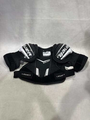Used Bauer Legacy Sz Yth Lg Youth Shoulder Pads Lg 11615-s000269305