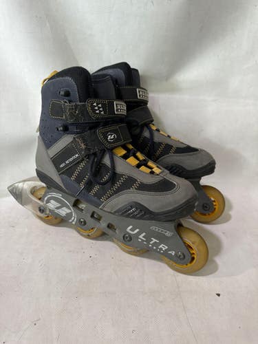 Used Ultra Wheels Abec 5 Senior Rec Fitness Skates Grey Senior 8 11615-s000269600