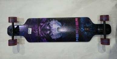 Used Mercer Longboard 40 Longboard Black Long 11615-s000266711