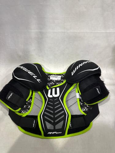 Used Winnwell Amp500 Sz Jr Lg Junior Shoulder Pads Lg 11615-s000274192