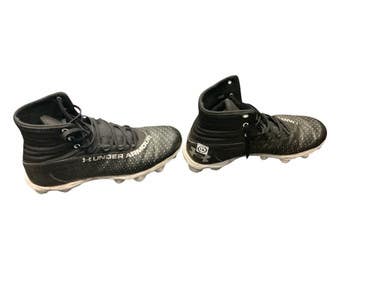 Used Under Armour Adult Fb Cleats Black Senior 12 11846-s000098055