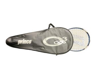 Used Prince 03 Blue Adult Tennis Racquet Black 4" 11846-s000098158