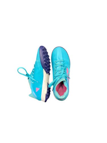 Used Adidas Soccer Cleats Teal Junior 02.5 11846-s000099439