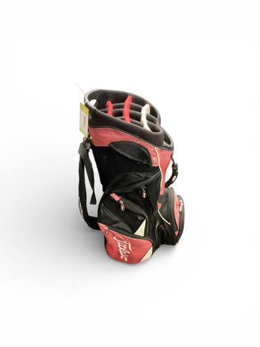 Used Titleist Cart 15 Bag Mens Cart Bag Red 11846-s000098425