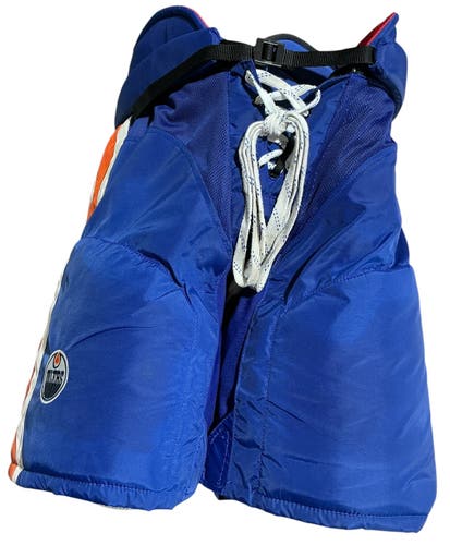 Oilers Senior XL CCM HP45X Hockey Pants Pro Stock (Used) 7906