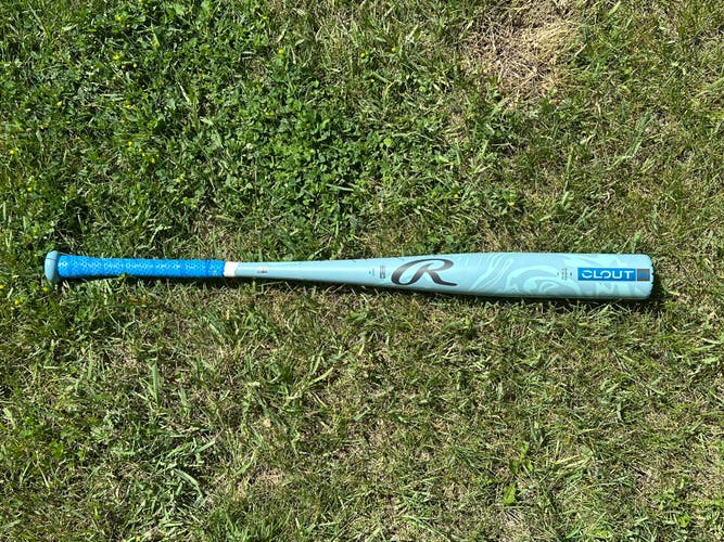 2025 Rawlings Clout AI Alloy BBCOR Certified Bat (-3) 31 oz 34" (Used)