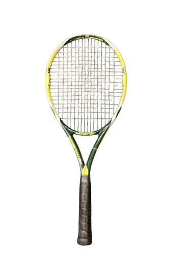 Used Wilson Factor Adult Tennis Racquet Green 4 1 2" 11846-s000090623