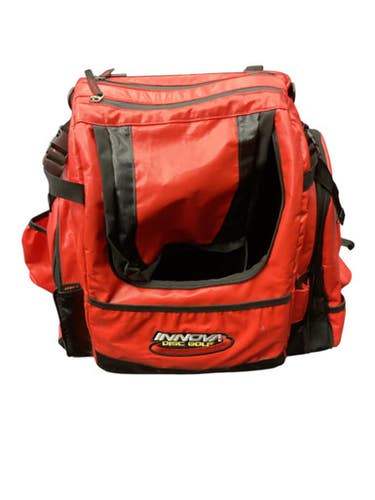 Used Innova Disc Golf Backpack Red 11846-s000089092