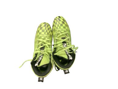 Used Under Armour Jr Fb Cleats Green Junior 05 11846-s000100771