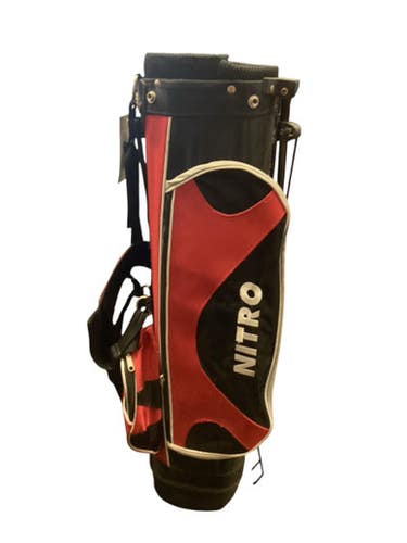 Used Nitro Stand Bag Mens Stand Bag Red 11846-s000100839