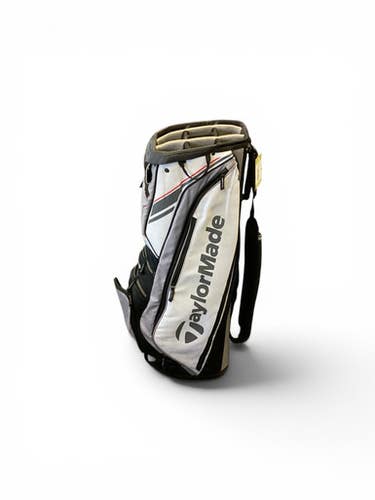 Used Taylormade San Clemente Mens Cart Bag Grey 11846-s000104666