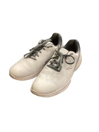 Used Callaway Mens Golf Shoes White Senior 10.5 11846-s000105322