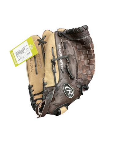Used Rawlings Pm25rbr Bb Sb Glove Lh Throw Brown 12 1 2" 11846-s000105341