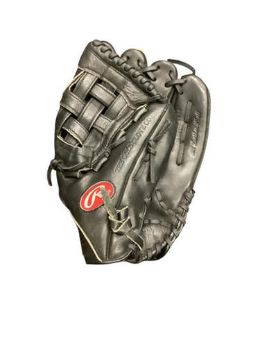 Used Rawlings Rbg225wb Bb Sb Glove Rh Throw Black 12 1 4" 11846-s000105339