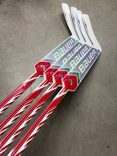 4 PACK 25” Paddle Senior Bauer Supreme Shadow Pro Stock Goalie Stick (New) Pro Stock