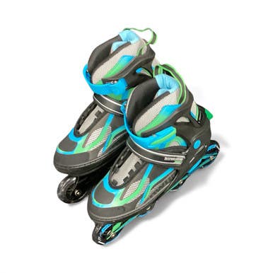 Used Sowume Inline Sakes Senior Rec Fitness Skates Black Adjustable 11846-s000096853