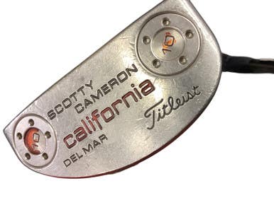 Used Titleist Scotty Cameron California Del Mar Mens Putter Lh 11846-s000098710