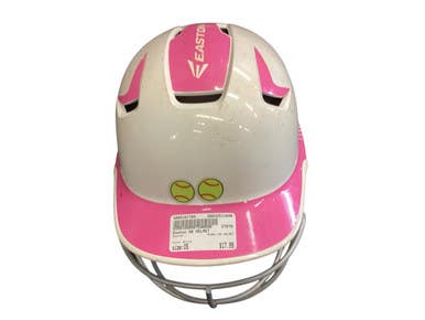 Used Easton Sb Helmet Batting Helmet W Mask White One Size 11846-s000101784
