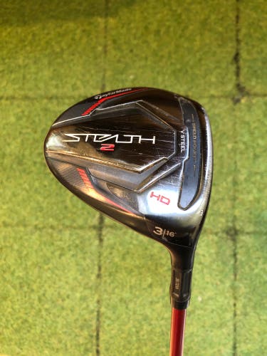 Men's TaylorMade Stealth 2 HD Fairway 3 Wood - Fujikura Speeder NX Red Shaft (Used)