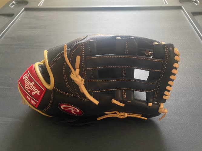 Rawlings Gold Glove RH Outfield Baseball Glove 12.75" (Used)