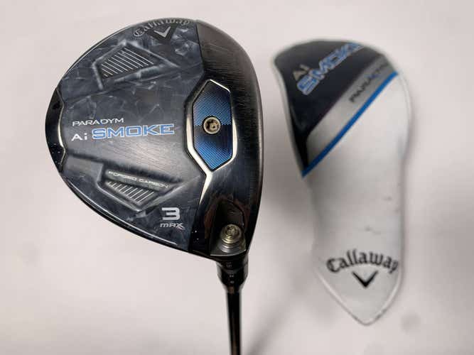 Callaway Paradym Ai Smoke Max 3 Fairway 15* Denali Black 6.0 70g Stiff RH HC
