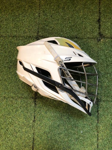 White OSFM Adult Cascade S Helmet (Used)