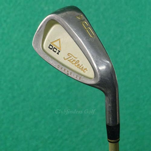 Lady Titleist DCI Gold Oversize Single 9 Iron Factory TriSpec Graphite Ladies