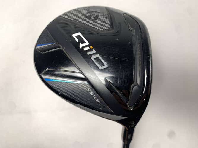 TaylorMade Qi10 3 Fairway Wood 15* Fujikura Ventus Blue TR 6-S Stiff RH